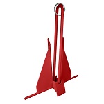 Seachoice PVC Coated Slip-Ring Anchor-8 Lbs RED